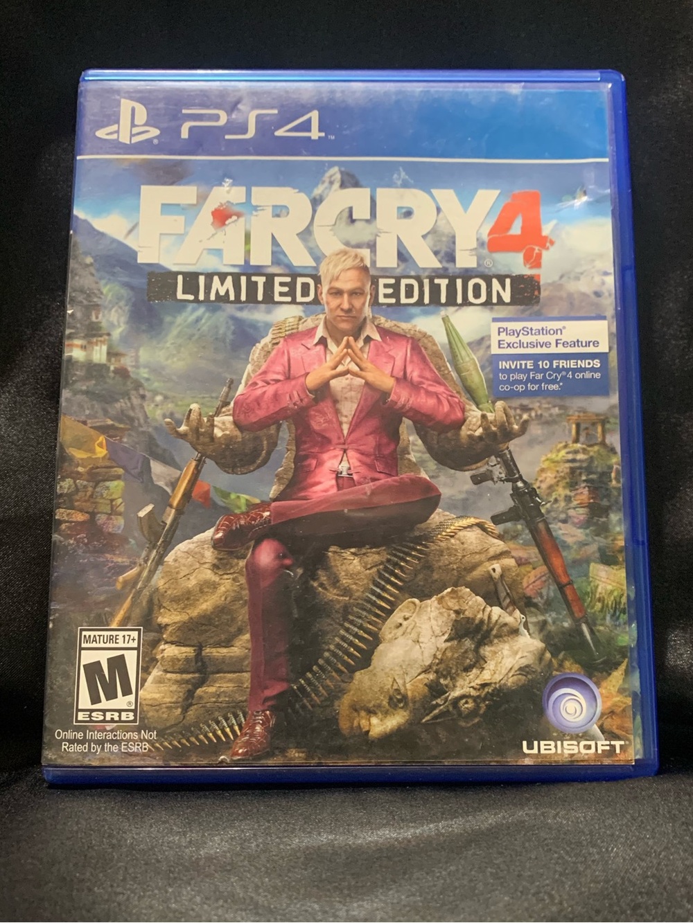 FARCRY 4 Limited Edition PS4 Video Game Rated M EUC